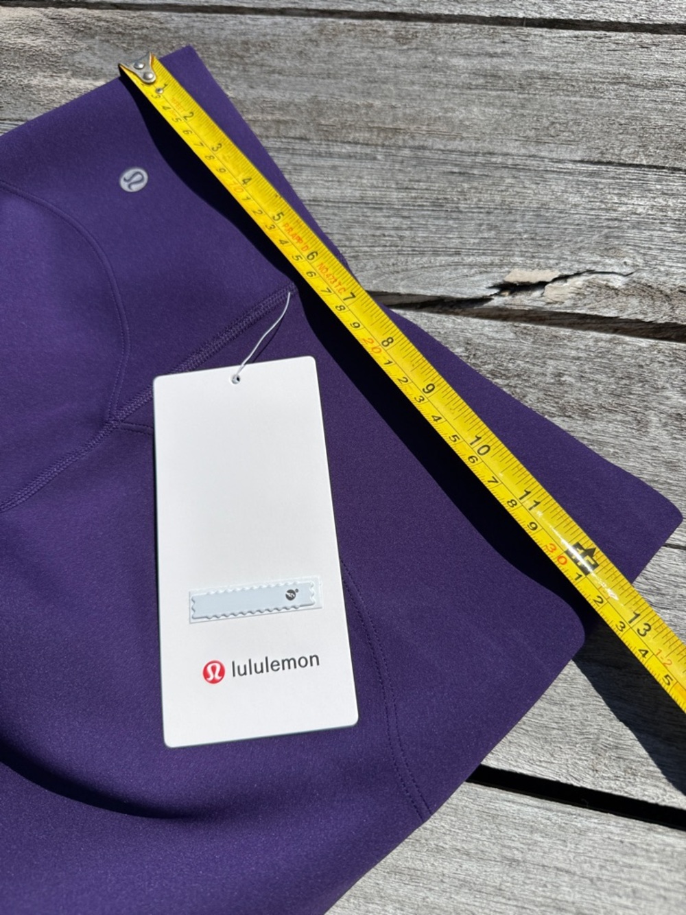 Lululemon Glow Up Super-High-Rise Tight 25" dark court purple size 8 NWT - Picture 2 of 7